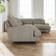 Dunelm Martha Chunky Chenille Sofa 259cm 4 Seater