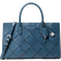 Michael Kors Scarlett Medium Woven Leather Satchel - Dk Chambray