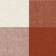 Bemz Check Linen Terracotta Kuddöverdrag Brun (65x65cm)