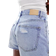 Pull&Bear Ripped Denim Shorts - Light Blue