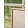 Cox & Cox Chequered Natural Framed Art 80x80cm