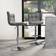 OHS Set of 2 Adjustable Faux Leather Bar Stools Bar Stool 87cm 2pcs