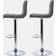 OHS Set of 2 Adjustable Faux Leather Bar Stools Bar Stool 87cm 2pcs