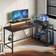 Inbox Zero 58'' L shaped Writing Desk 80x147.3cm