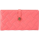 Kurt Geiger Kensington Soft Wallet - Pink Leather