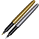 Panduro Hobby Brush Markers guld/silver 2st