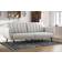 Novogratz Brittany 81.5 Inch Round Sofa 81.5" 2 Seater