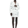 H&M Kjole I Blonde Med Blomsterapplikationer - Hvid