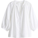 H&M Balloon-Sleeved Poplin Blouse - White