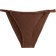 New Look Mix and Match Tanga Bikini Bottoms - Dark Brown