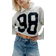 H&M High Denim Shorts - Blue