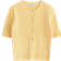 Lindex Short Sleeved Cardigan - Light Yellow