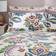 Dunelm Lucinda Floral Duvet Cover Pink, Multicolour (200x135cm)