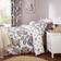 Dunelm Lucinda Floral Duvet Cover Pink, Multicolour (200x135cm)