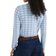 River Island Gingham Cardigan - Blue