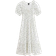 New Look Floral Print Milkmaid Midi Dress - White