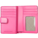 Michael Kors Jet Set Medium Floral Print Bi Fold Wallet - Dragonfruit