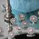 Go Handmade Bling Knopen Zilver 4 stk