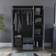 Vida Designs Riano 3 Door 2 Drawer Mirrored Bedroom Wardrobe 115.4x170cm