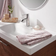 Threshold Performance Plus Hand Mauve Geo Guest Towel White, Purple (71.1x40.6cm)