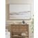 Cox & Cox Shoreline Canvas Natural Framed Art 140x100cm