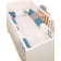 Ullenboom Cot Bumper Snake Forest Animals 13x300cm