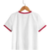 Shein Girls Cherry Print Contrast Binding T-Shirt