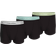 Calvin Klein Relaxed Dart Trunk 3 Pack - Black