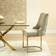 Fairmont Park Upholstered Velvet Dining Gold Kitchen Chair 102.5cm