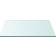 vidaXL Top Transparent 30 x 30 cm Tempered Glass Table Top 0.6x30cm