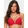 Ann Summers Sexy Lace Padded Boost Bra - Red