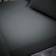 Hotel 230 Thread Count Percale 100% Cotton Fitted - Graphite Bed Sheet Grey (200x180cm)