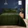 Dunelm Haisley Geo Bedspread Olive Bedspread Green (235x235cm)