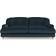 Dunelm Martha Navy Sofa 234cm 4 Seater