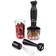 Geepas 4-in-1 Black Hand Blender with Electric Whisk