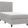 vidaXL mit Matratze Hellgrau 80x200 cm Boxspringbett
