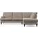 Dunelm Darwin Aqua Clean Chenille Mushrrom Sofa 276cm 4 Seater