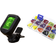 Evermart Digital Tuners w. Clips & 24-Pack Guitar Picks