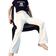 H&M Flared High Jeans - White