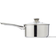 Dunelm Essentials Stainless Steel Saucepan, 18cm Silver with lid 18 cm