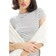 New Look Stripe Babylock T-shirt - White