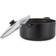 Dunelm Essentials Aluminium 32cm with lid 32 cm