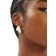 Accessorize Double Curve Drop Earrings - Silver