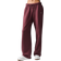 Alo Accolade Straight Leg Sweatpant - Burgundy Truffle Red