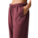 Alo Accolade Straight Leg Sweatpant - Burgundy Truffle Red