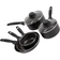 Dunelm Essentials Aluminium 5 Set Cookware Set with lid 5 Parts