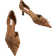 Nelly Pointy Half Pump - Brun