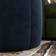 Dunelm Pumpkin Navy Foot Stool 40cm
