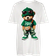 Shein Casual And Simple Bear Teddy Cartoon Printed Loose Short Sleeve Round Neck TShirt Dress Suitable For Summer ParentChild Outfits