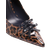River Island Leopard Court Shoes - Brown